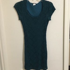 Teal dress